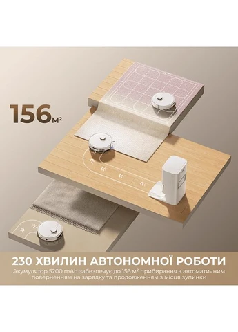 Робот-пилосос Bot D30 Ultra White Dreame (397280246)