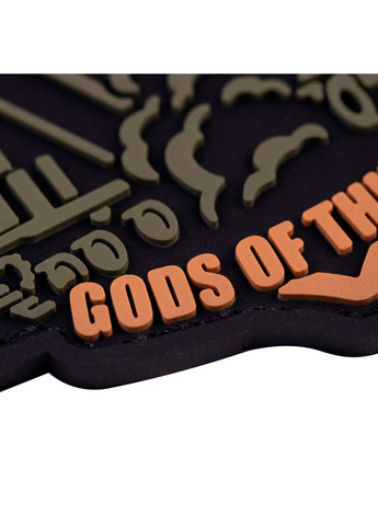 ПВХ Патч "Боги грому" Кольоровий 7.5x8.5 см, Coyote Vik-Tailor (367623947)