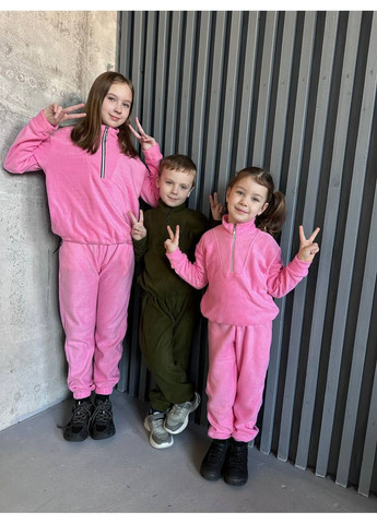 Оливковый (хаки) зимний термо костюмы для всей семьи – тепло, стиль и комфорт! брючный queensleep_7km 020 D