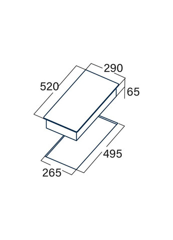 Варильна поверхня електрична ISB 3102 BK (08003405) CATA (315004807)