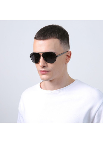 Солнцезащитные очки с поляризацией Авиаторы мужские 734-593 LuckyLOOK 734-593M (323016838)