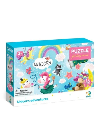 Дитячі пазли 300416 "Пригоди єдиноріжок" 30 елементів DoDo Toys (330604199)