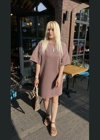 Коричнева сукня No Brand