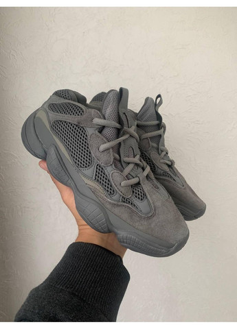 КРОСІВКИ ЖІНОЧІ ADIDAS YEEZY BOOST 500 GRANITE V2 АДІДАС ІЗІ БУСТ No Brand сірі демісезони (367175205)