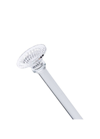 Підсвічник скляний на тонкій ніжці 9×39 см прозорий декоративний підсвічник на стіл HP-4-9L Yiwu (370675497)