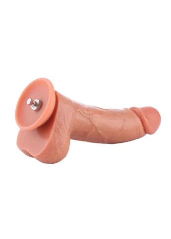 Фалоимитатор для секс-машин 8.25" Dual-density dildo with veins, система KlicLok sexstyle Hismith (397839567)