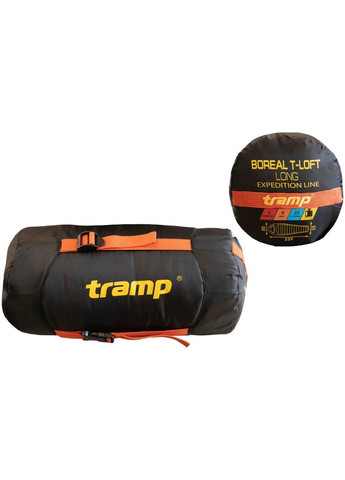 Спальный мешок Boreal Long кокон правый orange/grey 225/8055 UTRS-061L (UTRS-061L-R) Tramp (316535077)