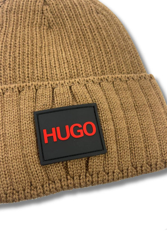 Зимова шапка біні на флісі - HUGO No Brand Шапка біні (362697750)