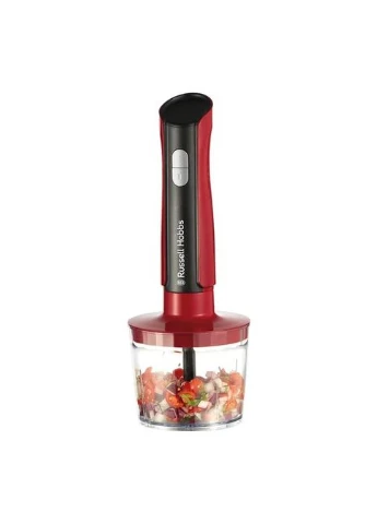 Блендер Hobbs заглибний Desire Red, 500Вт, чаша-500мл, вінчик, міні-подріб. (27140-56) Russell Hobbs Hobbs заглибний Desire Red, 500Вт, чаша-500мл, він (352230754)