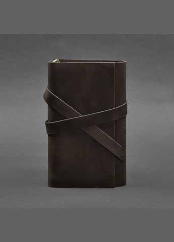 Шкіряний блокнот (Софт-бук) 1.0 темно-коричневий (A-026384) BlankNote (328961643)