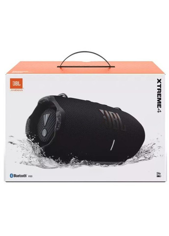 Портативная акустика Xtreme 4 Black (JBLXTREME4BLKEP) JBL (296480275)