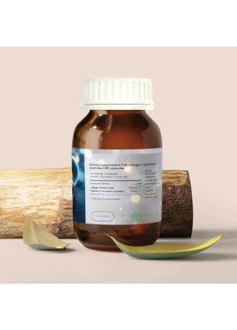 Колаген II типу для суглобів і зв’язок з вітаміном C, 90 капсул Botanical (398970193)
