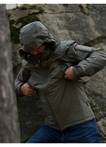 Оливковая демисезонная куртка carinthia ig 4.0 g-loft olive No Brand