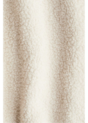 Світло-бежева демісезонна куртка без підкладки H&M Тедді