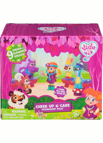 Игровой набор Чекап друзей Виды, Ветеринарная клиника Виды, Vida the Vet, Вида-ветеринар Spin Master (338425838)