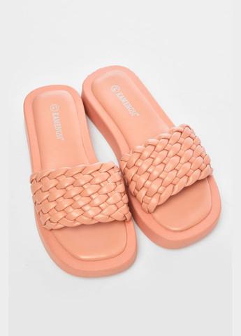 Шльопанці жіночі рожевого кольору Let's Shop (338794085)