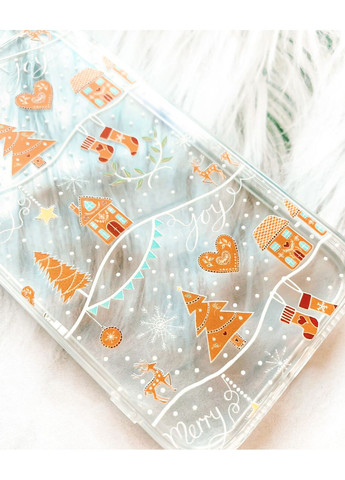 Чехол на iPhone 16 Pro Max Фон Рождество (принт 201) Creative (362962918)