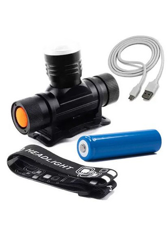 Фонарь налобный с ультрафиолетовым светом BL5808-UV аккумуляторный (MicroUSB) X-Balog (305835817)