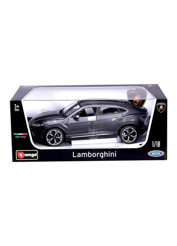 Автомодель — Lamborghini Urus (сірий металік, 1:18) Bburago (367728273)