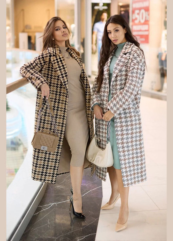 Кавове демісезонне Пальто Seventeen