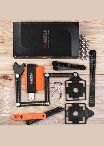 Шаблометр для плитки профессиональный ручной PREMIUM PRO - набор шаблонов Onkel (327041829)