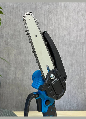 Аккумуляторная цепная пила 6" + 2 аккумулятора 24В, в кейсе / Мини пила аккумуляторная / Беспроводная пила Lucky Day Shop (329899536)