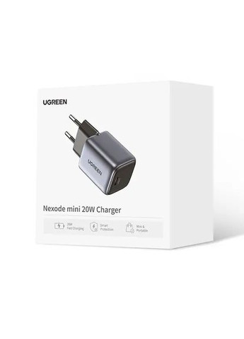 Мережевий зарядний пристрій mini 20W Charger EU (UGR-90664) (UGR-90664) Ugreen CD318 Nexode (361346657)
