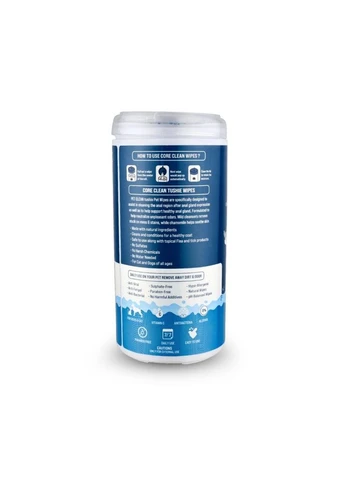 Серветки вологі для домашніх тварин гіпоалергенні PET TUSHIE WIPES, 50 шт Pet Clean (396258231)
