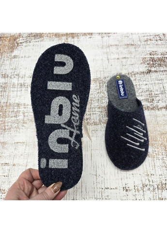 Капці чоловічі фетрові для паркету сині Inblu (366290130)