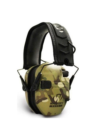 Тактичні навушники на шолом Walkers + кріплення OPS Core (Чебурашки) Мультикам Razor (333662447)