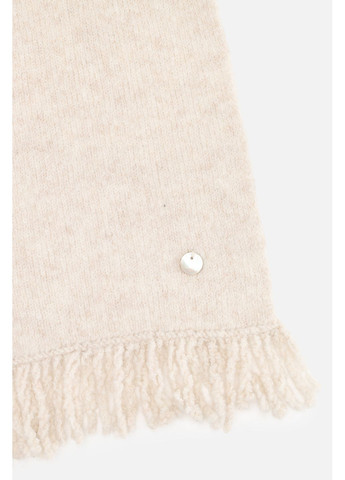 Шарф женский цвет молочный ЦБ-00282265 No Brand (369621588)