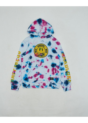 Худі фліс,білий-рожевий з принтом, Wesc (316515212)