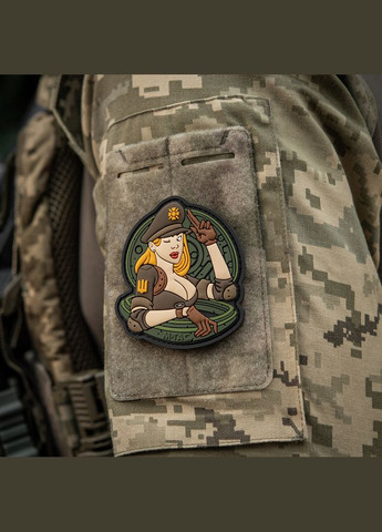 Нашивка Tank Girl (PVC) M-TAC (315047760)