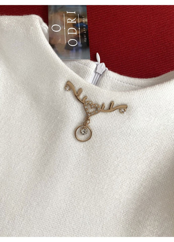 Молочна дитяча святкова нарядна сукня з фатиновою спідницею (00148) Odri (366971786)