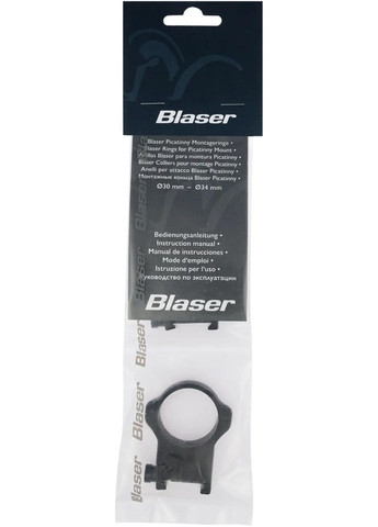 Кольца Picatinny d 30 мм. Medium. Сплав Blaser (316437040)