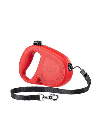 Рулеткаповідець Flippy One Cord для собак зі шнуром розмір M, червоний, 16×3.4×11 см 75093022 Ferplast (269341706)