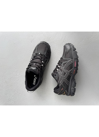 Черные демисезонные кроссовки мужские asics gel-kahana 8 black / chameleon gore-tex асикс гель кахано No Brand