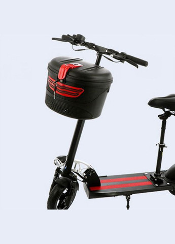 Пластиковая корзина для велосипеда с замком - крепкая сумка с передней рамой для электрического самоката 5Л/5кг SF-218 Maxfind (267147872)