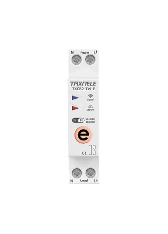 Умный WiFi выключатель, только таймер 1P+N 32A 230V eWeLink [TXCB2-TW-E-32A] TAXNELE (393976986)