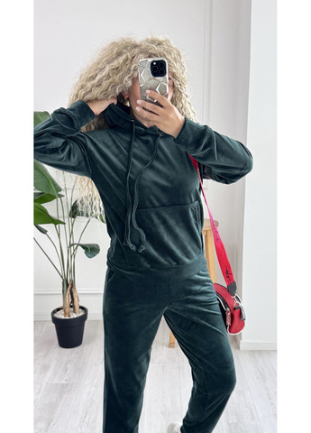 Костюм якісний велюр кофта з капюшоном та кишеня кенгуру,штани Україна (355262164)