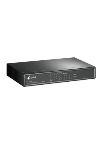 Комутатор TL-SG1008P, 8x100/1000 Mb/s, PoE 65.2W, металевий корпус, некерований TL-SG1008P TP-Link (395352008)