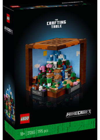 Конструктор Лего Майнкрафт Верстак Колекційний набір Minecraft 21265 Lego (372012652)