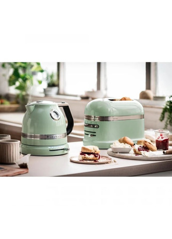 Електрочайник KitСhenAid Artisan 5KEK1522EPT 1.5 л фісташковий KitchenAid (362264050)
