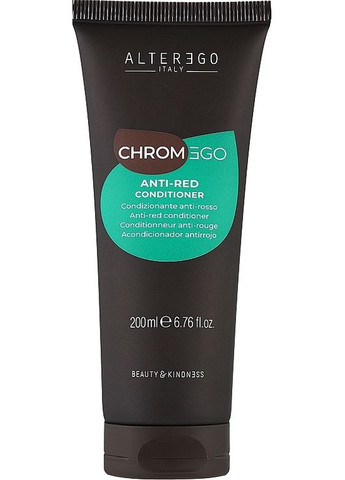 Кондиціонер для нейтралізації червоних відтінків Italy ChromEgo Anti-Red Conditioner 200ml (1350484-11499272) Alter Ego (368602698)