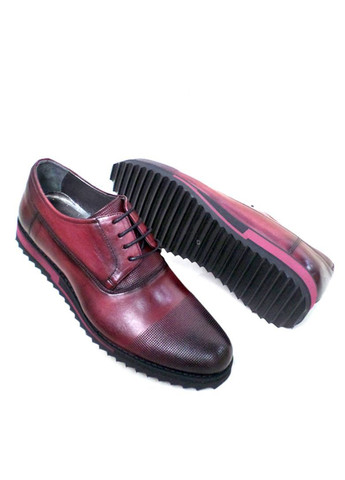 Туфлі броги чоловічі бордові з натуральної шкіри. Розмір 42 (28,5 см) Luciano Bellini (369544193)