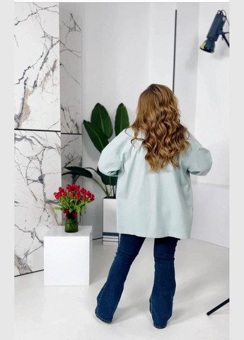 Піджак- сорочка жіночий "Модель 257" - з довгим рукавом SF-257 М'ятний, 58 Sofia (301219674)