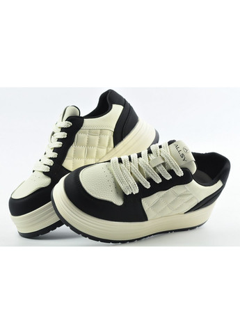 Кроссовки ALLSY чёрно-белые демисезоны (349226106)