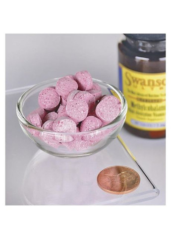 Метилкобаламін вітамін В-12, Vitamin B-12 Methylcobalamin,, 5000 мкг, 60 таблеток Swanson (364311220)