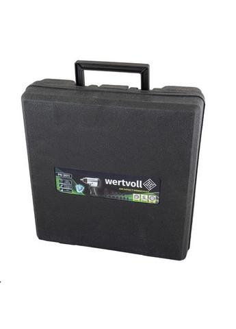 Гайковерт ударный пневматический 1/2", 7000 об/мин, 215 л/мин, 6.3 bar, 340 Нм, реверс (PN-2011) Wertvoll (340909039)