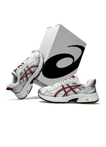 ASICS White Metallic Red No Brand Gel-Venture 6 комбинированные (390497718)